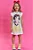 Vestido em Molecotton Branca de Neve Kukiê Infantil Menina - Imagem 3