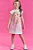 Vestido em Molecotton Rapunzel Kukiê Infantil Menina - Imagem 3
