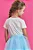 Blusa em Meia Malha Princesa Elsa Frozen Kukiê Infantil Menina - Imagem 4