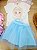 Blusa em Meia Malha Princesa Elsa Frozen Kukiê Infantil Menina - Imagem 2