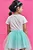Blusa em Meia Malha Princesa Jasmine Kukiê Infantil Menina - Imagem 2
