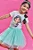 Blusa em Meia Malha Princesa Jasmine Kukiê Infantil Menina - Imagem 3