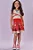 Fantasia Moana (Top + Saia + Lenço) Kukiê Infantil Menina - Imagem 3