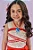 Fantasia Moana (Top + Saia + Lenço) Kukiê Infantil Menina - Imagem 4