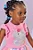 Fantasia de Unicórnio (Vestio em Malha UV Nylon e Organza) Kukiê Infantil Menina - Imagem 4