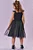 Fantasia de Gatinha (Vestido em Fly Tech Tule e Malha Brilho) Kukiê Infantil Menina - Imagem 3