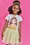 Saia em Tule Amarelo Kukiê Infantil Menina - Imagem 2