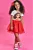 Saia em Tule Vermelho Kukiê Infantil Menina - Imagem 1