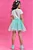 Saia em Tule Verde Água Kukiê Infantil Menina - Imagem 2