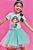 Saia em Tule Verde Água Kukiê Infantil Menina - Imagem 4