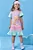 Camisola em Malha Comfy (acompanha Máscara) Kukiê Infantil Menina - Imagem 4