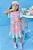 Camisola em Malha Comfy (acompanha Máscara) Kukiê Infantil Menina - Imagem 1