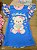 Vestido em Fly Tech Kukiê Infantil Menina - Imagem 1