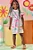 Vestido em Malha Fresh Kukiê Infantil Menina - Imagem 1