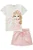 Conjunto de Blusa em Cotton e Short Saia em Canelado Liz Infanti Infantil Menina - Imagem 1