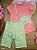 Conjunto de Blusa Alongada em Meia Malha e Biker em Malha Power Infanti Infantil Menina - Imagem 1