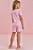 Conjunto de Pijama de Blusa em Meia Malha com Shorts e Malha Comfy Infanti Infantil Menina - Imagem 2