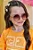 Conjunto de Blusa Boxy em Meia Malha com Shorts em Jeans Infanti Infantil Menina - Imagem 3
