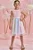 Vestido em Tule Bordado Garden Infanti Infantil Menina - Imagem 1