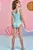 Maiô em Malha Uv Dry com Proteção Uv 50+ Infanti Infantil Menina - Imagem 2