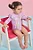Maiô em Malha UV Dry com Proteção UV 50+ Infanti Bebê Menina - Imagem 1
