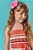 Fantasia de Havaiana em Fly Tech e Nylon Infanti Infantil Menina - Imagem 4