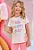 Blusa Alongada em Meia Malha Infanti Infantil Menina - Imagem 1