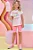 Blusa Alongada em Meia Malha Infanti Infantil Menina - Imagem 3