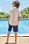 Conjunto de Camisa em Linho Deluxe e Bermuda em Sarja Caribe com Elastano LucBoo Infantil Menino - Imagem 2