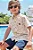 Conjunto de Camisa em Linho Deluxe e Bermuda em Sarja Caribe com Elastano LucBoo Infantil Menino - Imagem 3