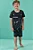Conjunto de Pijama Camiseta e Bermuda em Malha Comfy LucBoo Infantil Menino - Imagem 1
