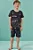 Conjunto de Pijama Camiseta e Bermuda em Malha Comfy LucBoo Infantil Menino - Imagem 3