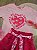 CONJUNTO BLUSA MEIA MALHA E SHORT MOLETOM SEM FELPA Up Baby - Imagem 5