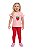 CONJUNTO BLUSA MEIA MALHA E LEGGING EM COTTON Bee Loop - Imagem 1