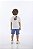 CONJUNTO CAMISETA MALHA E BERMUDA EM MOLETOM Up Baby - Imagem 3