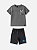 Conjunto T-shirt  e Bermuda Cinza Bimbi - Imagem 2
