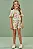 Conjunto de Blusa Boxy e Shorts em Malha Fresh Kukiê Infantil Menina - Imagem 4