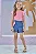 Shorts em Jeans com Elastano Kukiê Infantil Menina - Imagem 3
