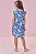 Vestido em Molecotton Unicórnio Azul Kukiê Infantil Menina - Imagem 4