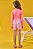 Shorts Saída de Praia em Nylon com Elastano Kukiê Infantil Menina - Imagem 4