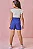 Conjunto de Blusa em Malha Wave e Shorts em Twill Fever Kukiê Infantil Menina - Imagem 2