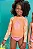 Conjunto de Blusa e Calcinha em Malha com Proteção UV 50+ Kukiê Infantil Menina - Imagem 3