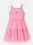 Vestido com Tule Rosa Neon Bimbi - Imagem 1