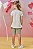 Conjunto de Blusa Alongada em Malha Fresh e Biker em Canelado Fancy Infanti Infantil Menina - Imagem 2
