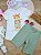 Conjunto de Blusa Alongada em Malha Fresh e Biker em Canelado Fancy Infanti Infantil Menina - Imagem 1