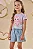 Blusa em Cotton Sereia Infanti Infantil Menina - Imagem 2