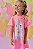 Vestido em Meia Malha Unicórnio Infanti Infantil Menina - Imagem 4