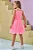 Vestido em Canelado e Tule com Elastano Kukiê Infantil Menina - Imagem 3