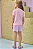 Conjunto de Blusa em Meia Malha e Shorts em Malha Big Waffle Kukiê Infantil Menina - Imagem 5