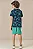 Conjunto de Camiseta em Meia Malha e Bermuda em Nylon Tecnospan com Elastano LucBoo Infantil Menino - Imagem 3